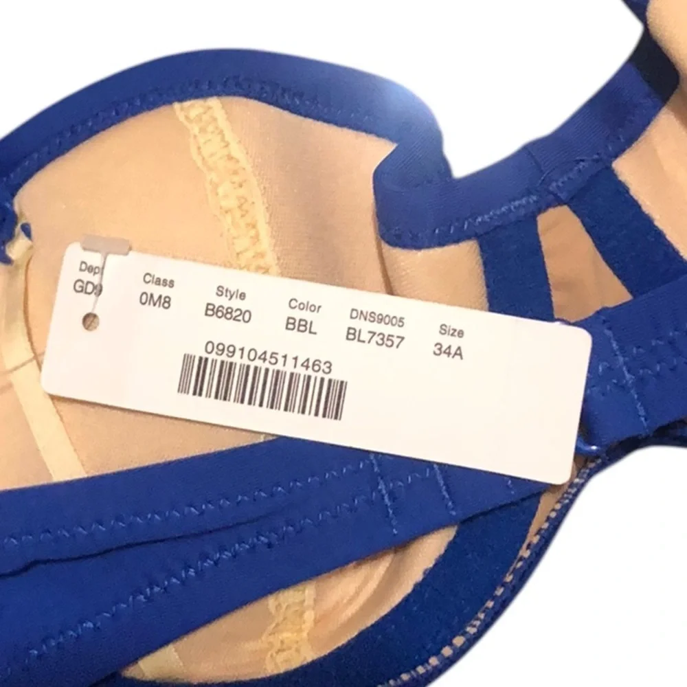 J.Crew Royal Blue swim top 34A
